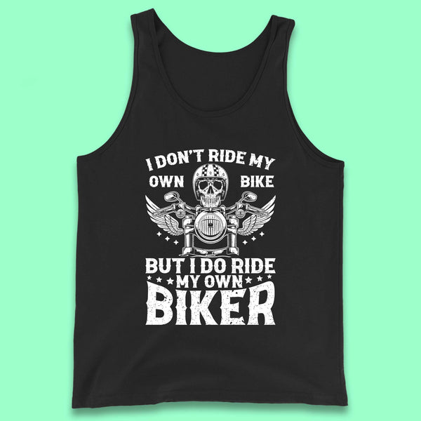 Motorcyclist Quotes Tank Top