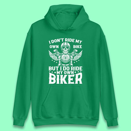 Motorcyclist Quotes Unisex Hoodie