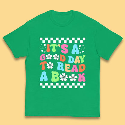 Book Reader Kids T-Shirt