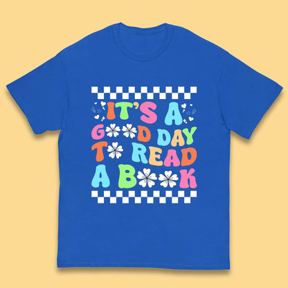 Book Reader Kids T-Shirt
