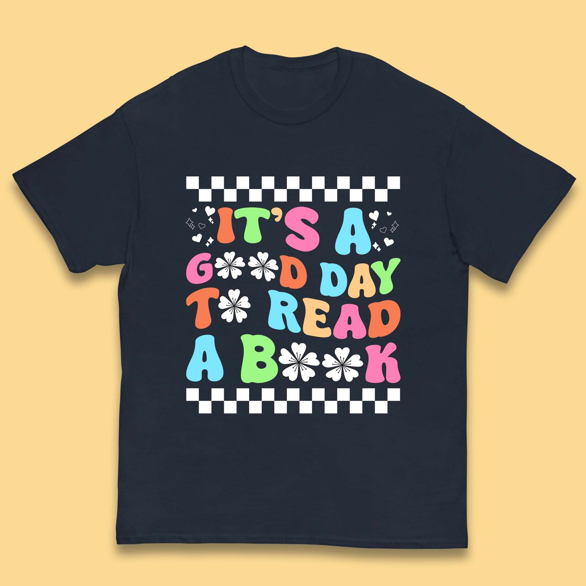 Book Reader Kids T-Shirt