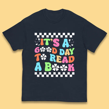 Book Reader Kids T-Shirt