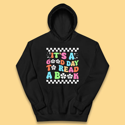 Book Reader Kids Hoodie