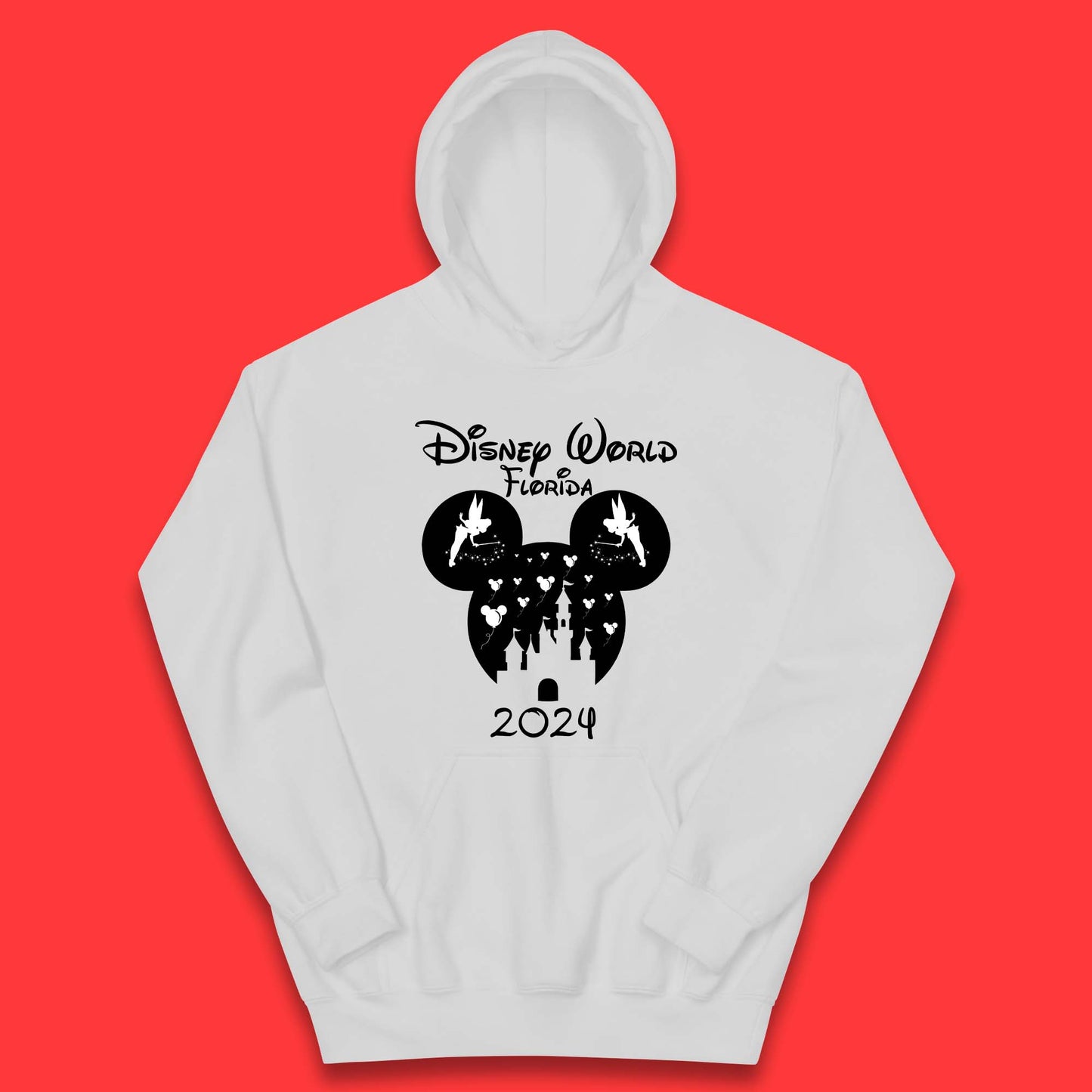 Disney World Florida 2024 Kids Hoodie