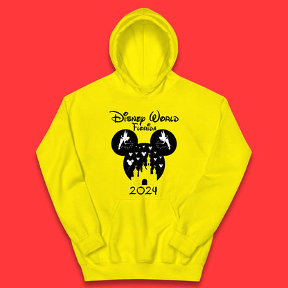 Disney World Florida 2024 Kids Hoodie