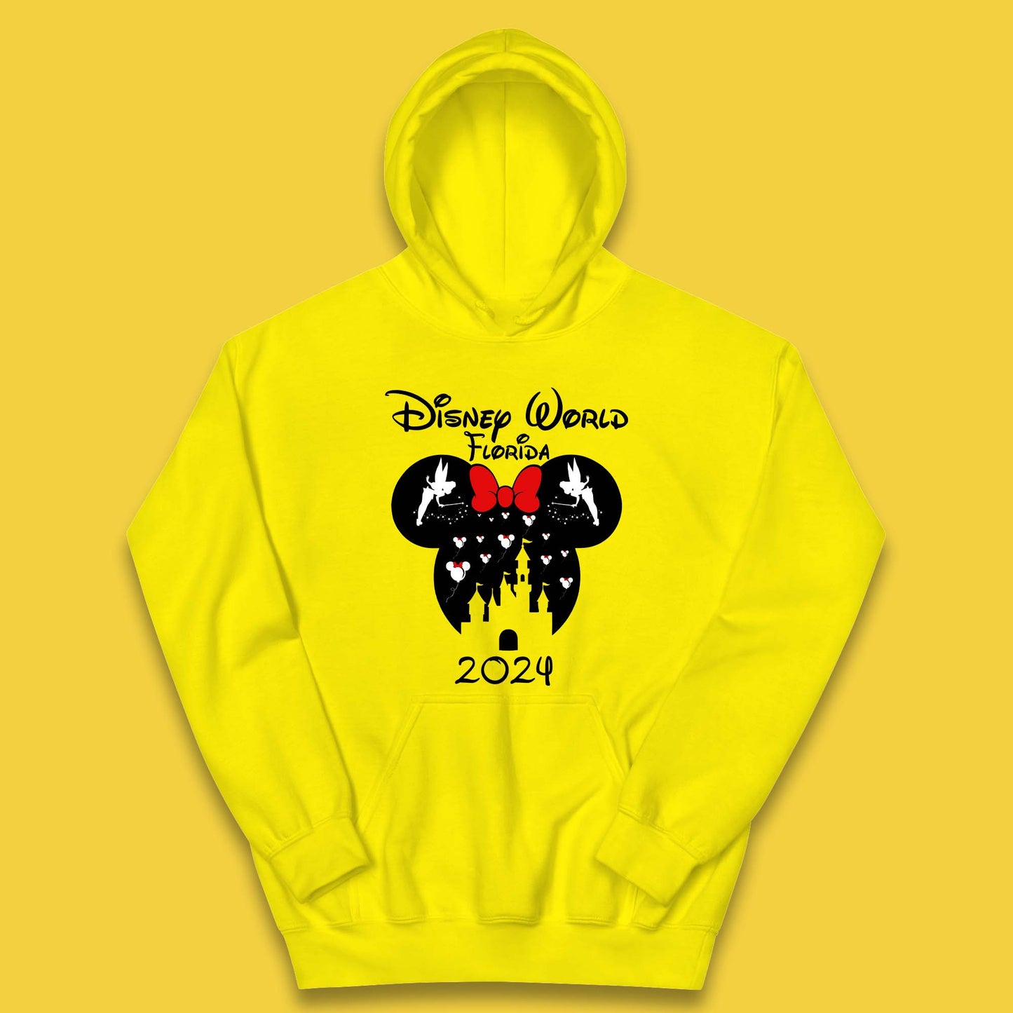 Disney World Florida 2024 Kids Hoodie