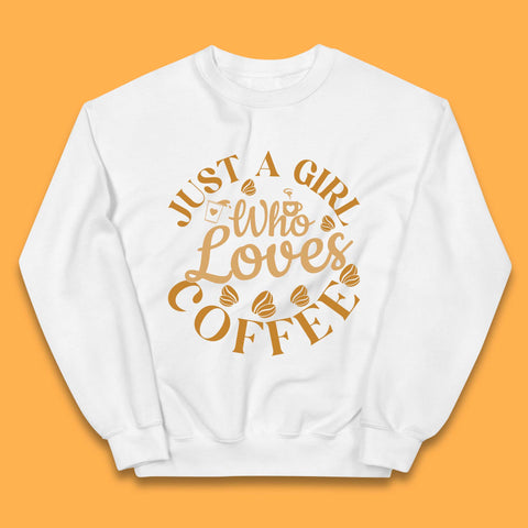 Coffee Enthusiast Kids Sweatshirt