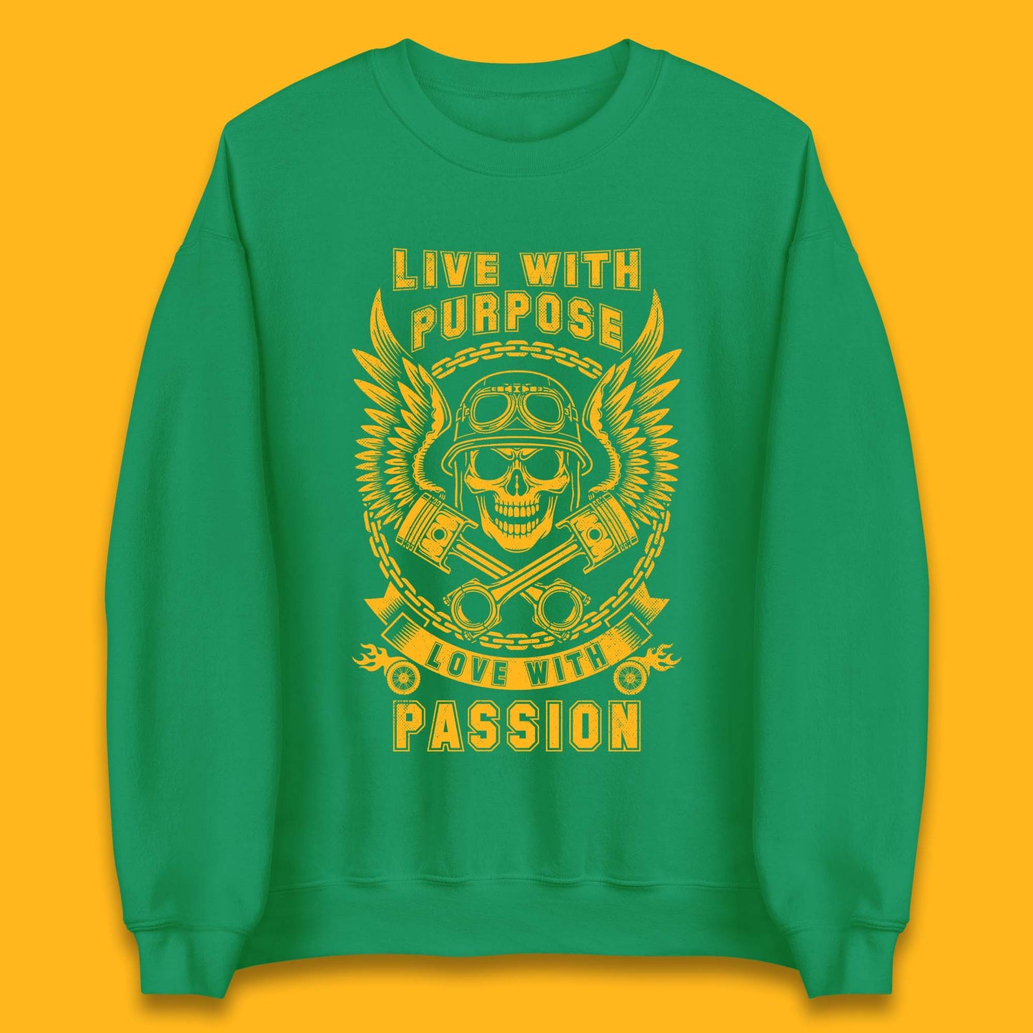 Biker Sweatshirts for Sale