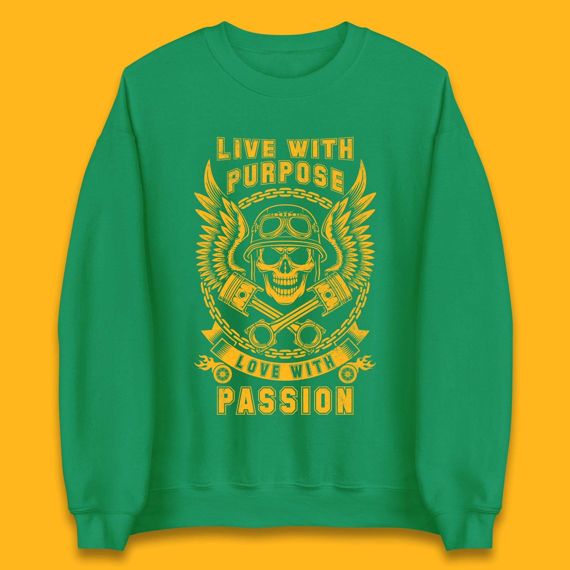 Biker Sweatshirts for Sale