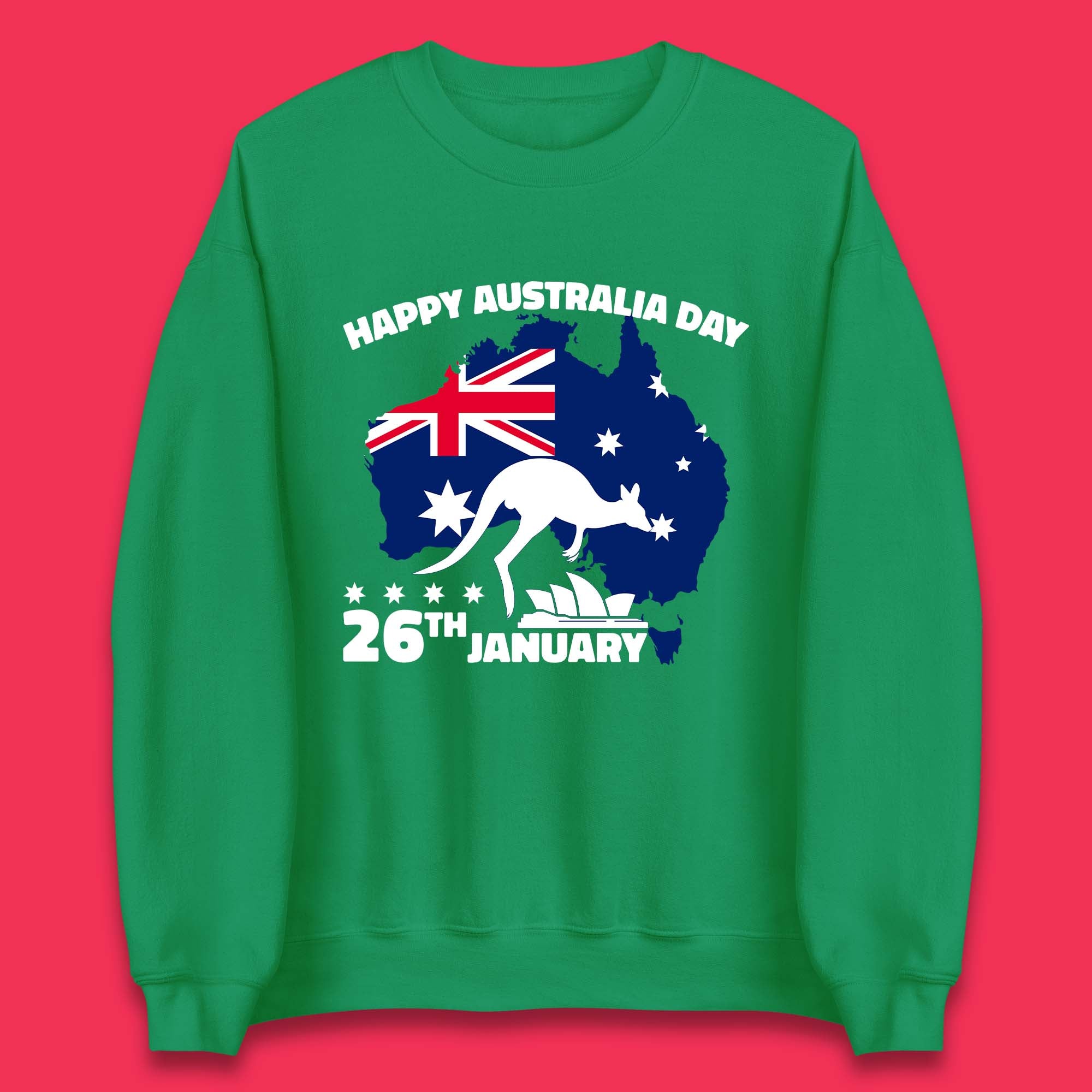 Happy Australia Day 26th January Unisex Sweatshirt