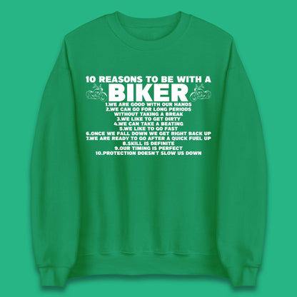 10 Reasons To BE With a Biker Sweatshirt