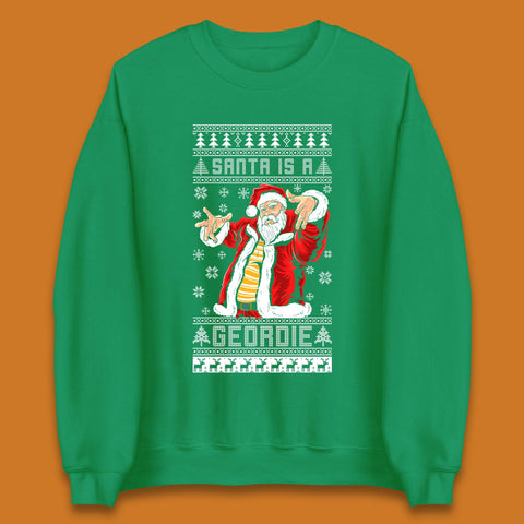 Santa Is A Gerodie Christmas Unisex Sweatshirt