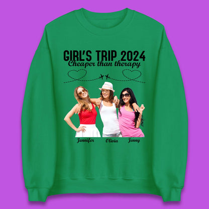 Personalised Girl's Trip Unisex Sweatshirt