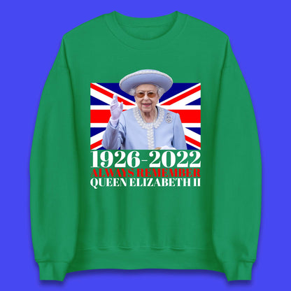 1926-2022 Queen Elizabeth II Unisex Sweatshirt