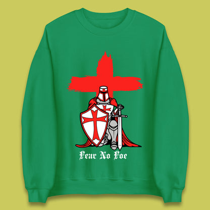 Fear No Foe St George's Day Unisex Sweatshirt