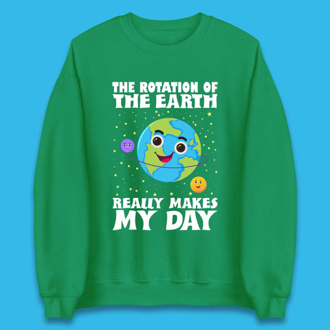 Rotation Of Earth Unisex Sweatshirt