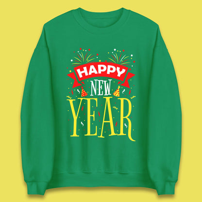 Happy New Year Celebrations Unisex Sweatshirt