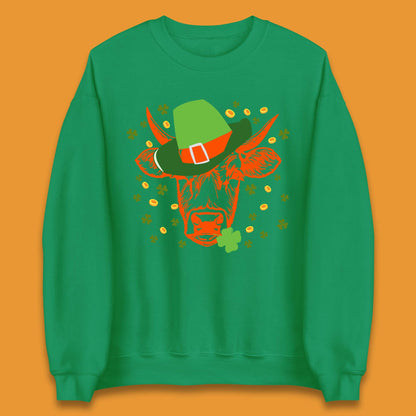 St Patrick's Cow Unisex Sweatshirt