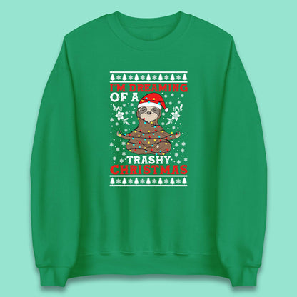 sloth christmas sweatshirt