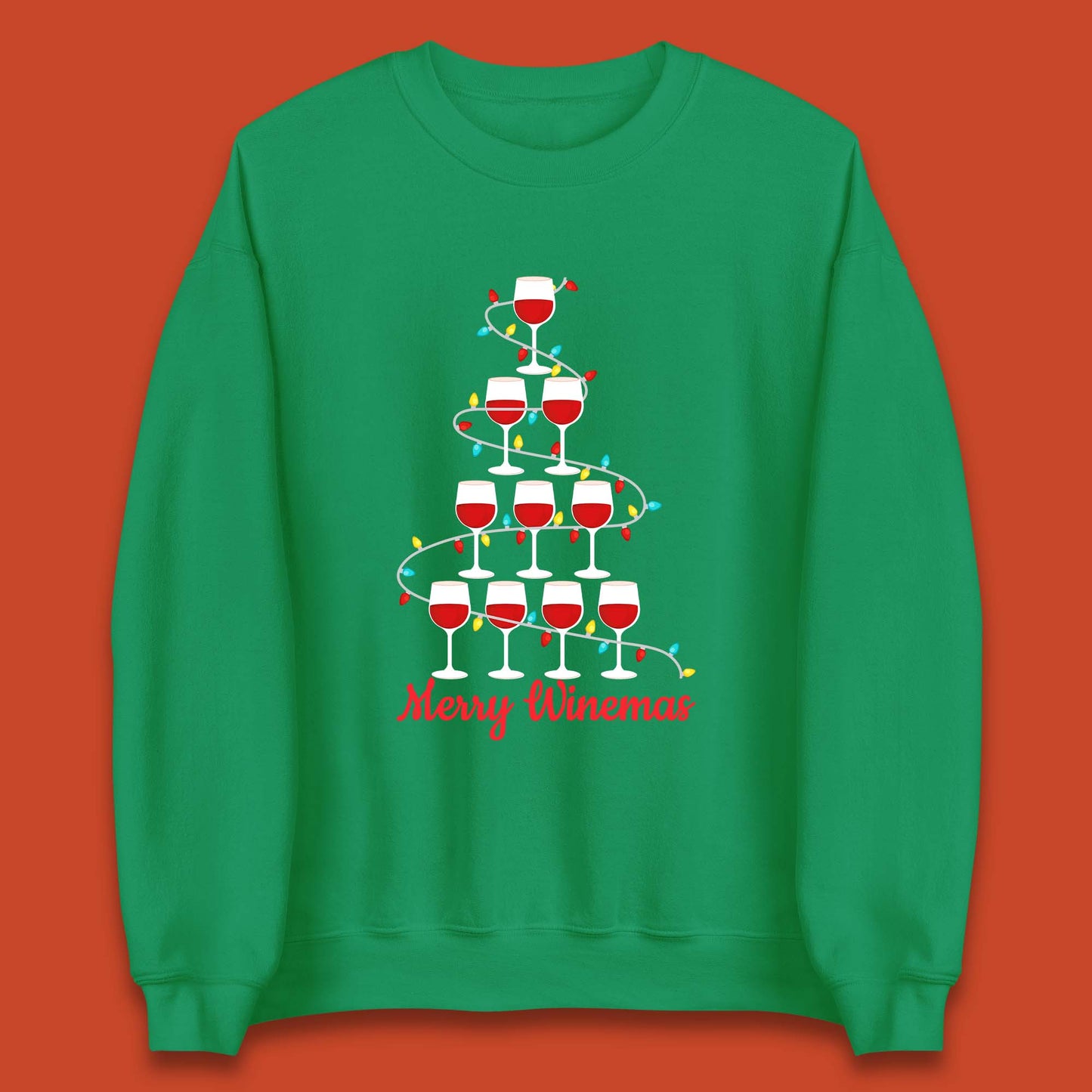 Merry Winemas Christmas Unisex Sweatshirt