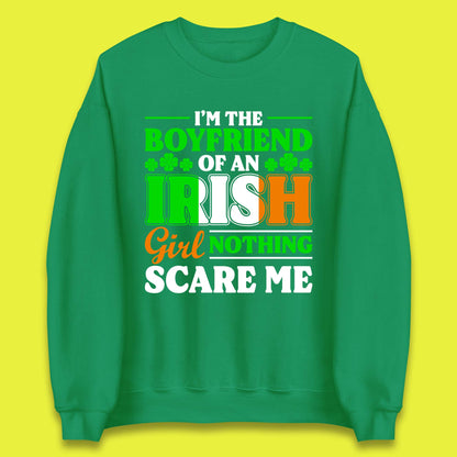 The Boyfriend Of An Irish Girl Unisex Sweatshirt