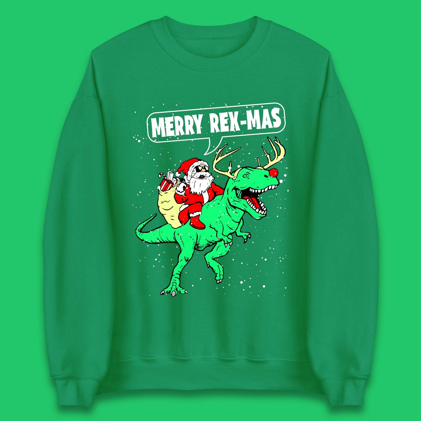 Merry Rex-Mas Christmas Unisex Sweatshirt