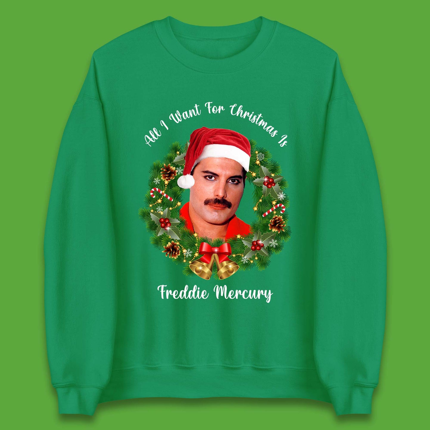 Freddie Mercury Christmas Jumper