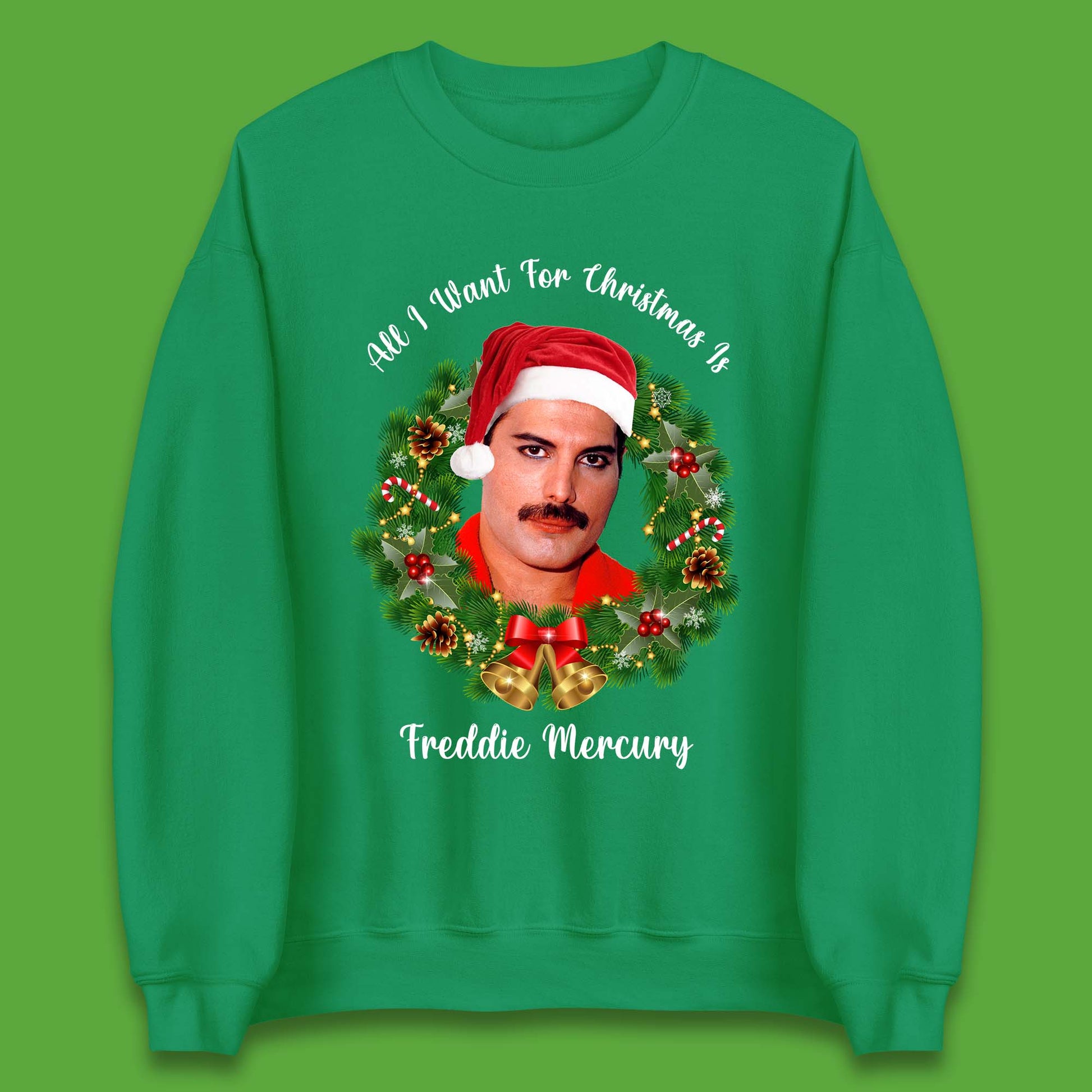 Freddie Mercury Christmas Jumper