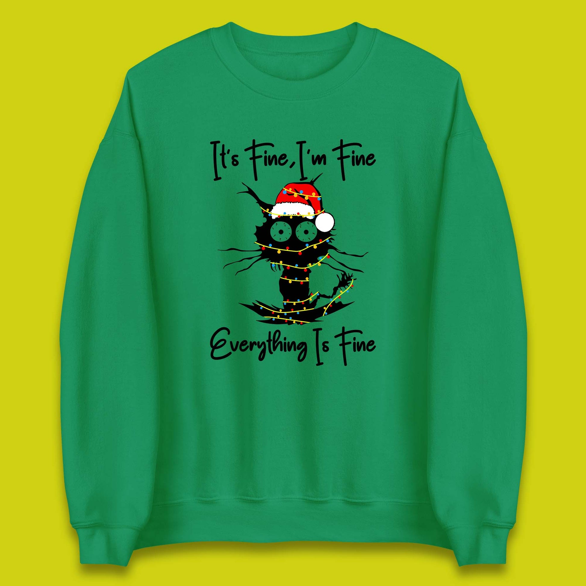 electrocuted cat sweatshirt