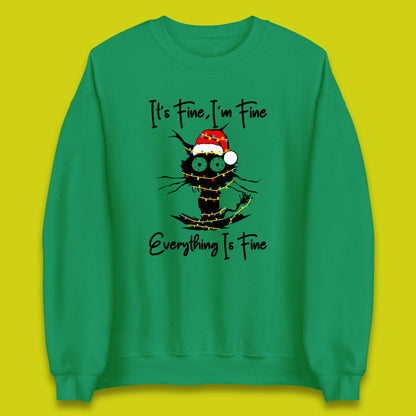 electrocuted cat sweatshirt