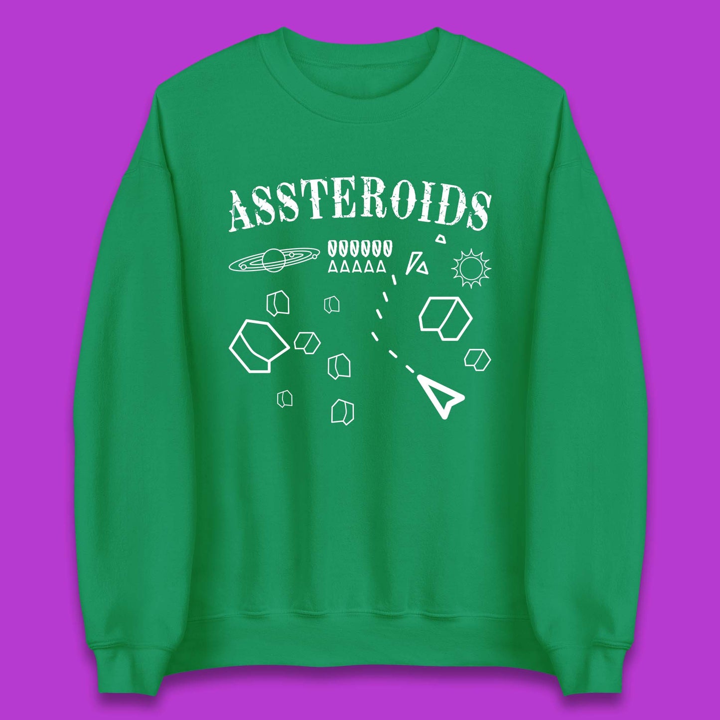 Assteroids Video Game Unisex Sweatshirt