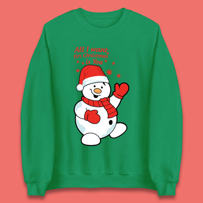 Snowman Christmas Unisex Sweatshirt