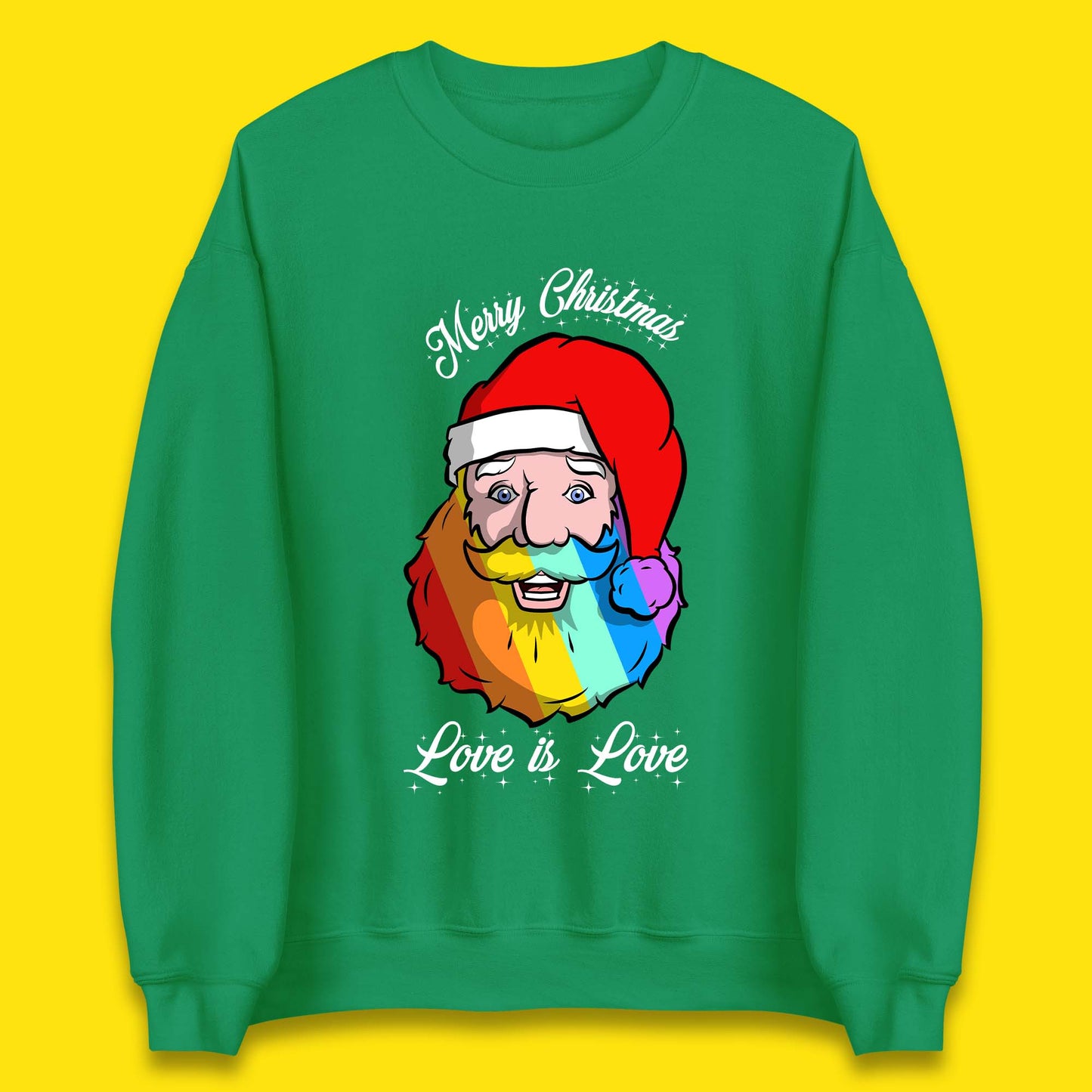 Gay Santa Christmas Unisex Sweatshirt