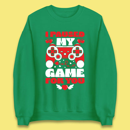 Valentine's Day Gamer Unisex Sweatshirt