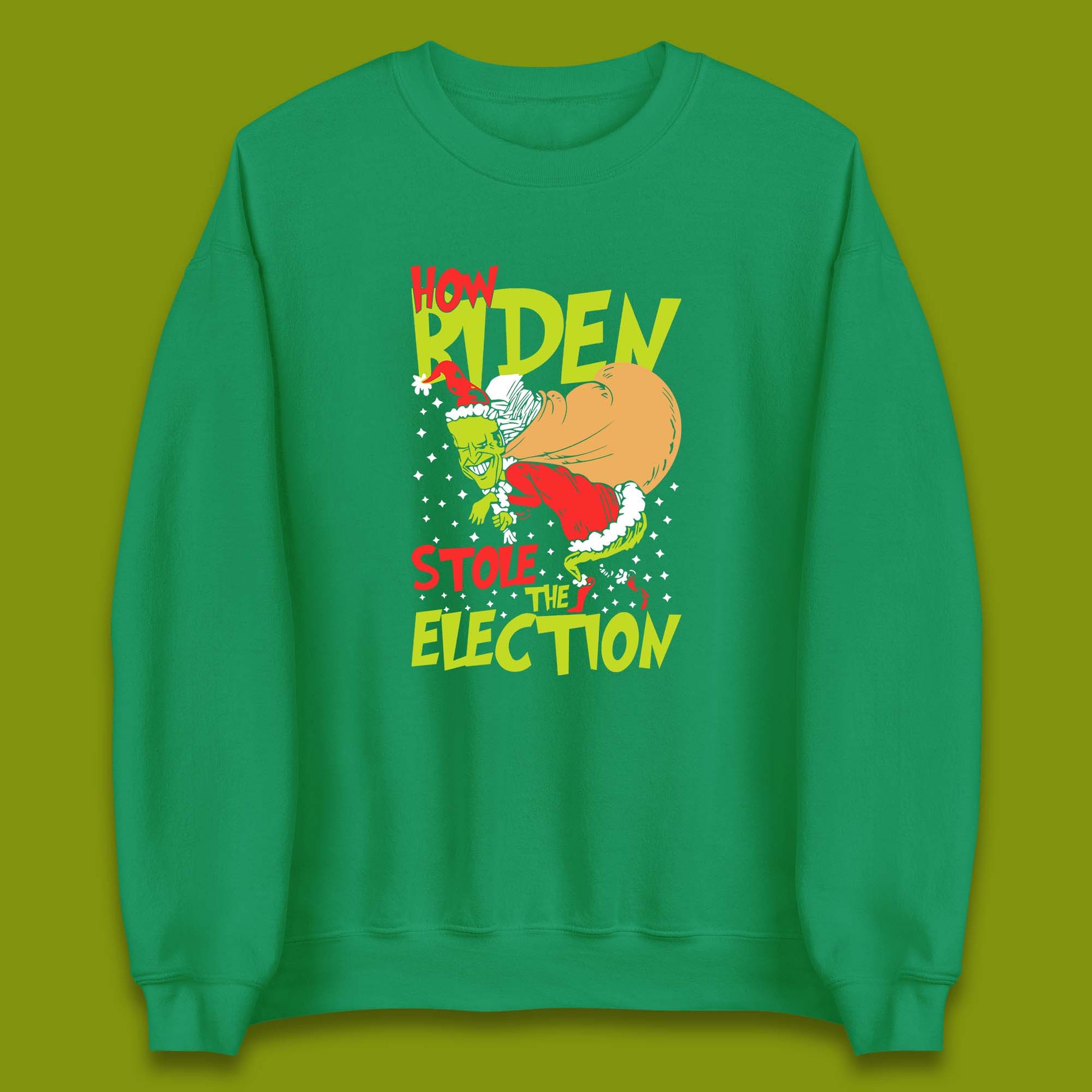 biden stole election sweatshirt