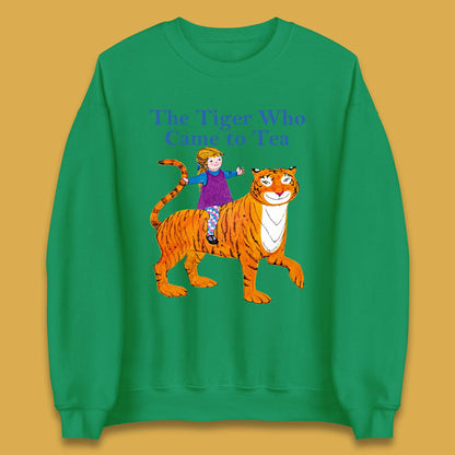 The Tiger Who Came To Tea Book Day Unisex Sweatshirt