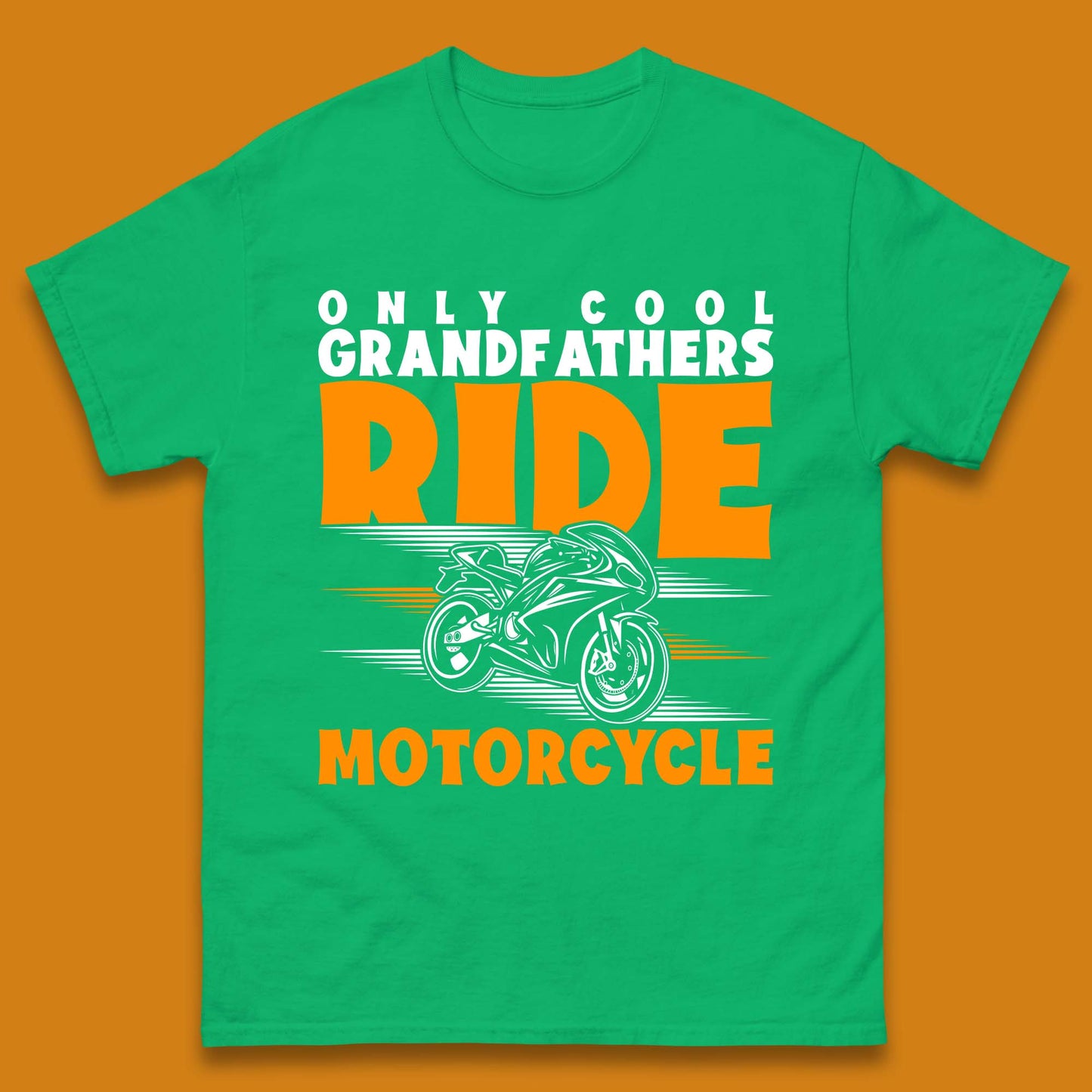 Grandfathers Ride Motorcyle Mens T-Shirt