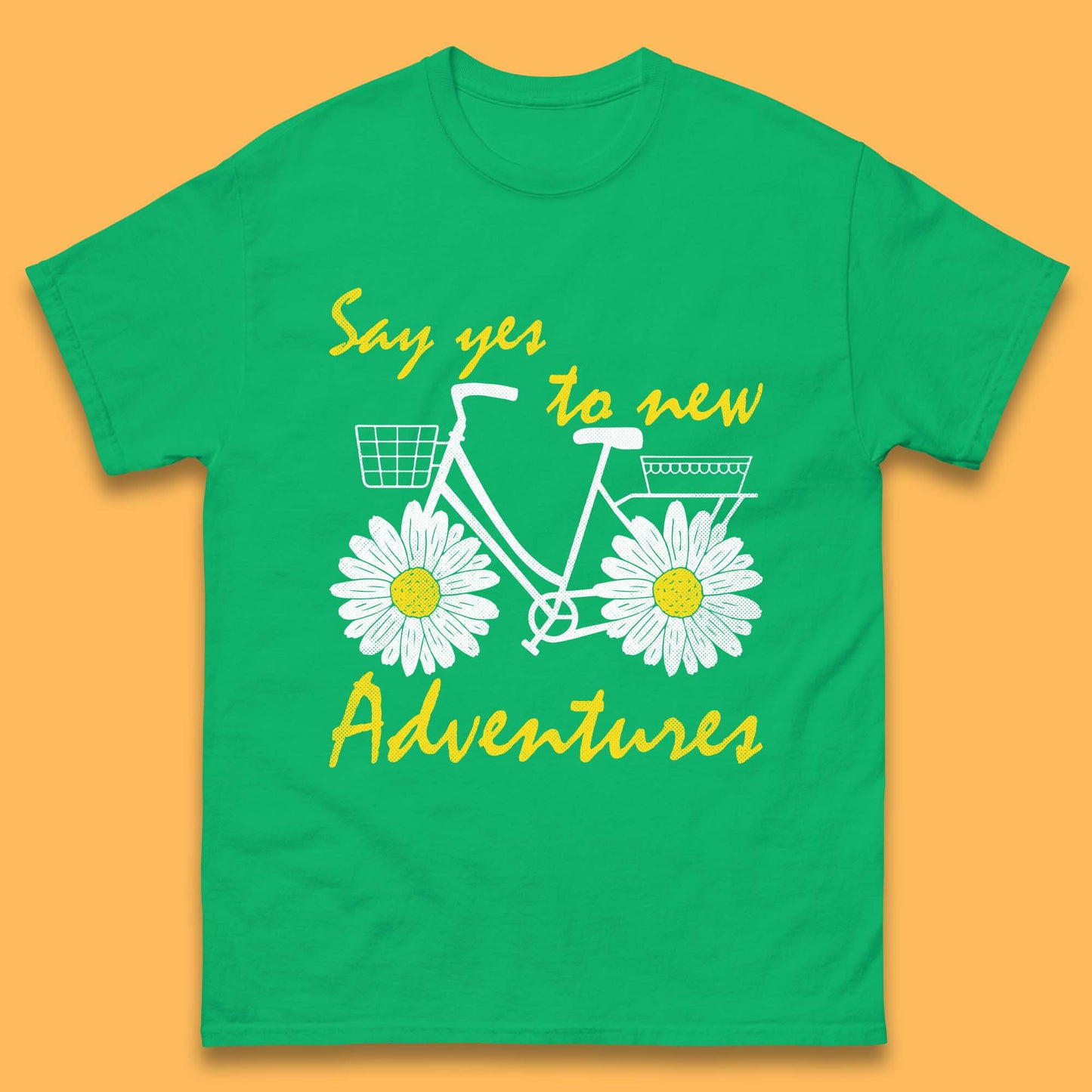 Say Yes To New Adventure Mens T-Shirt