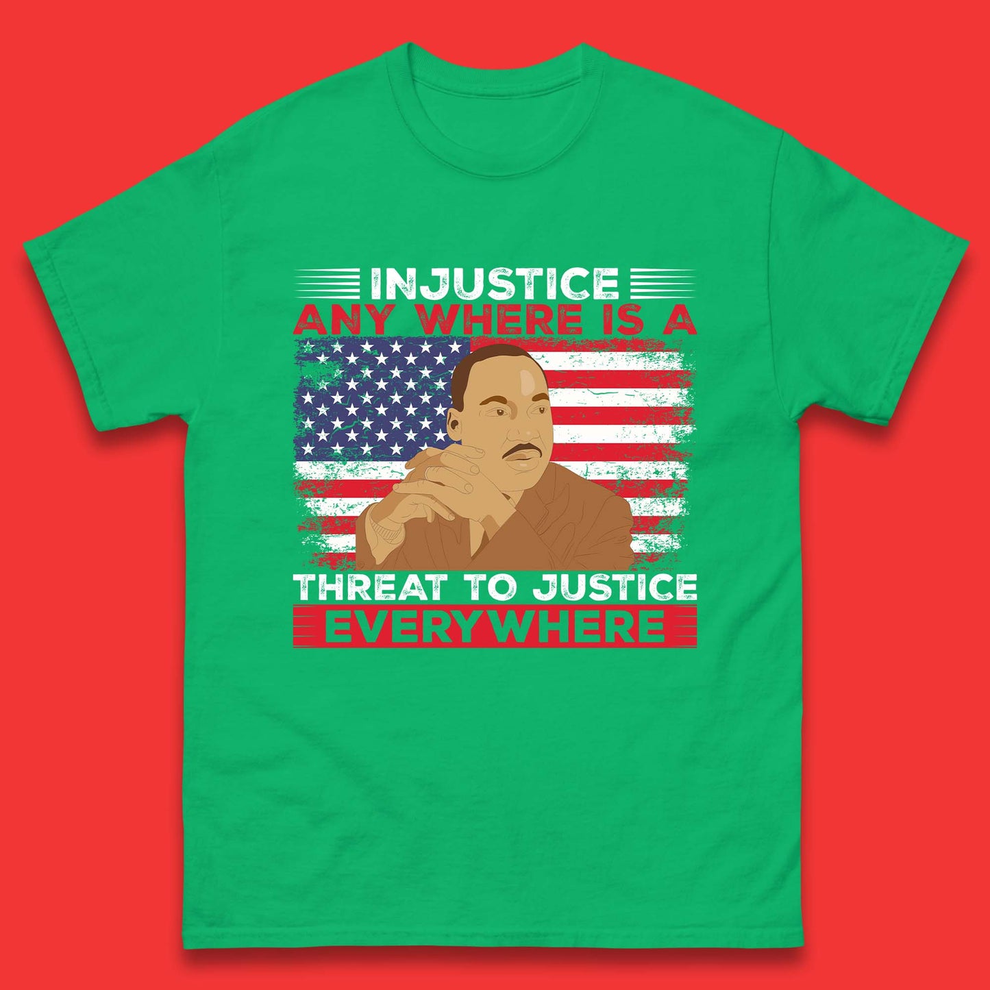 Martin Luther King Quotes Mens T-Shirt