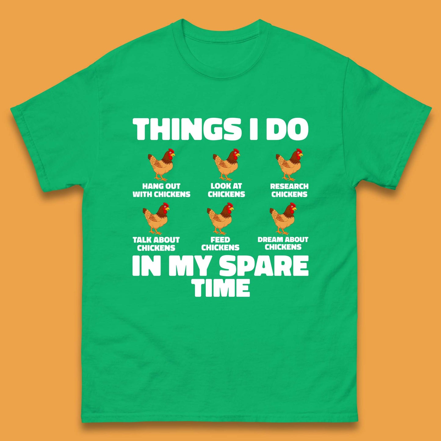 Chickens Things Mens T-Shirt