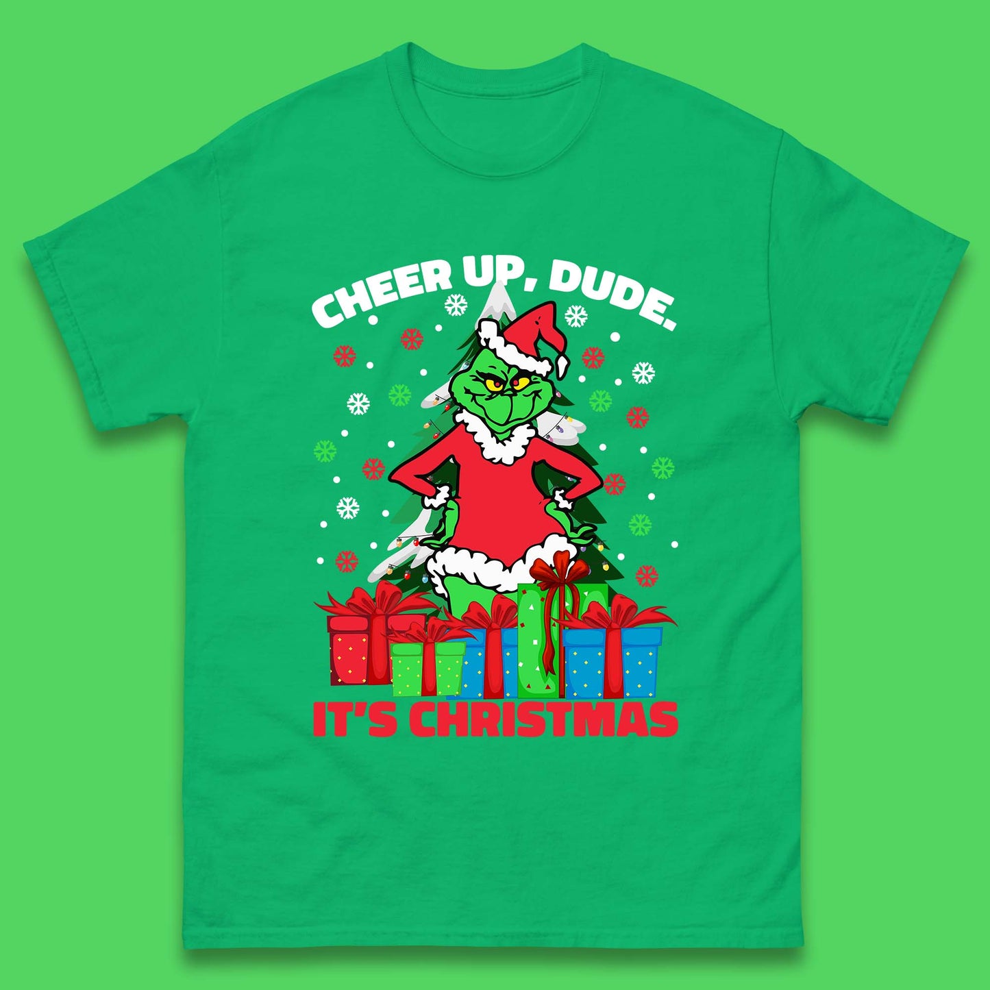 cheer up dude it's christmas t shirt