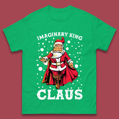 imaginary king santa christmas t shirt