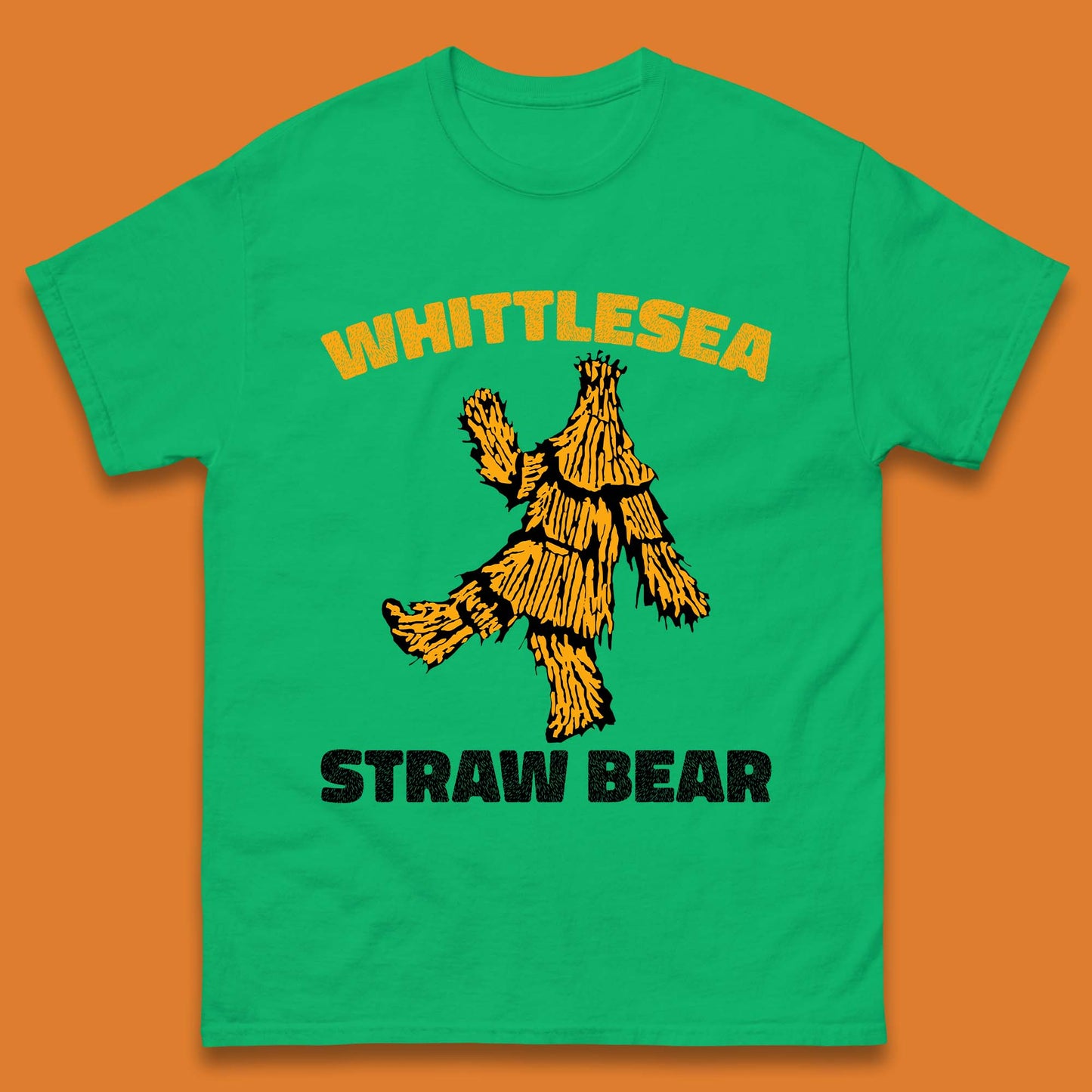 Whittlesea Straw Bear Mens T-Shirt