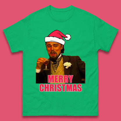 Leonardo DiCaprio Christmas Mens T-Shirt