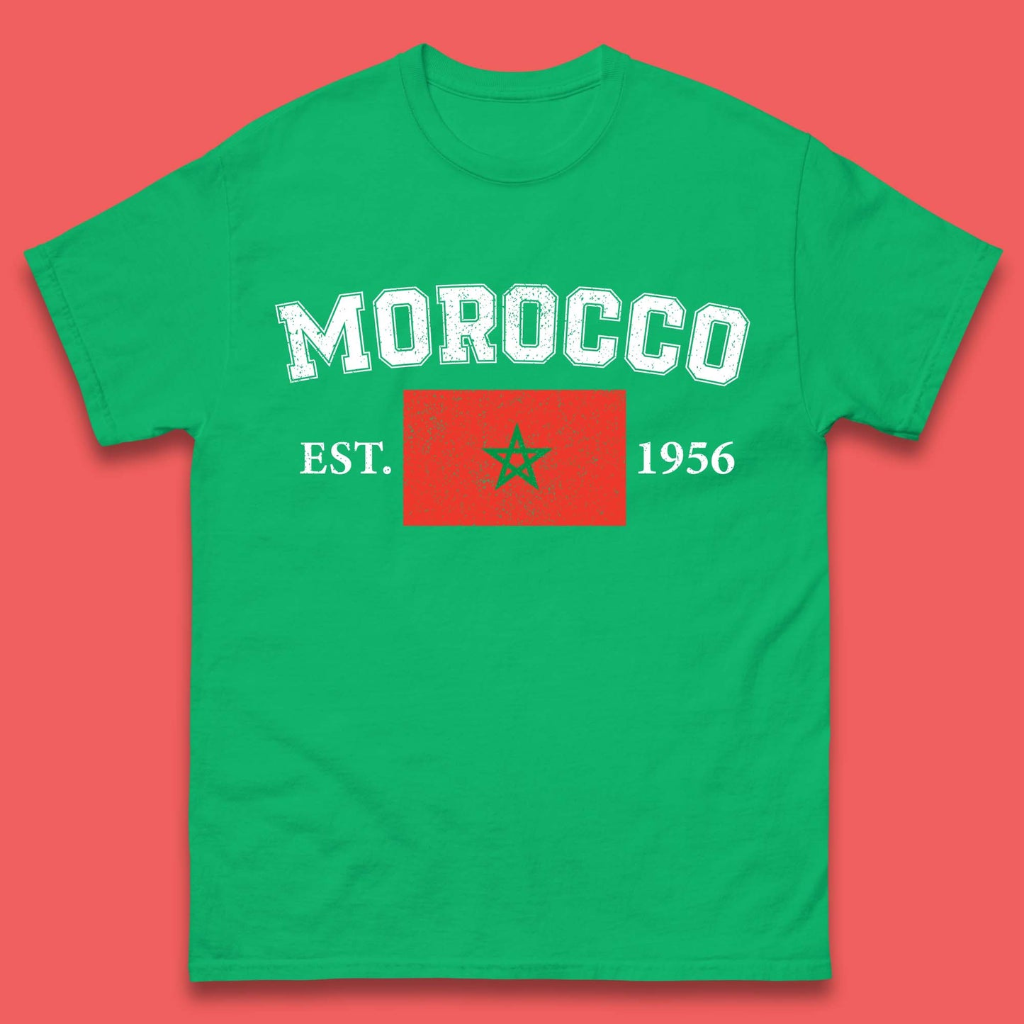 Morocco Est 1956 Mens T-Shirt