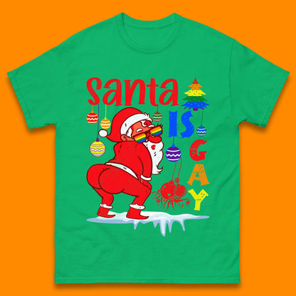 gay pride christmas t shirt