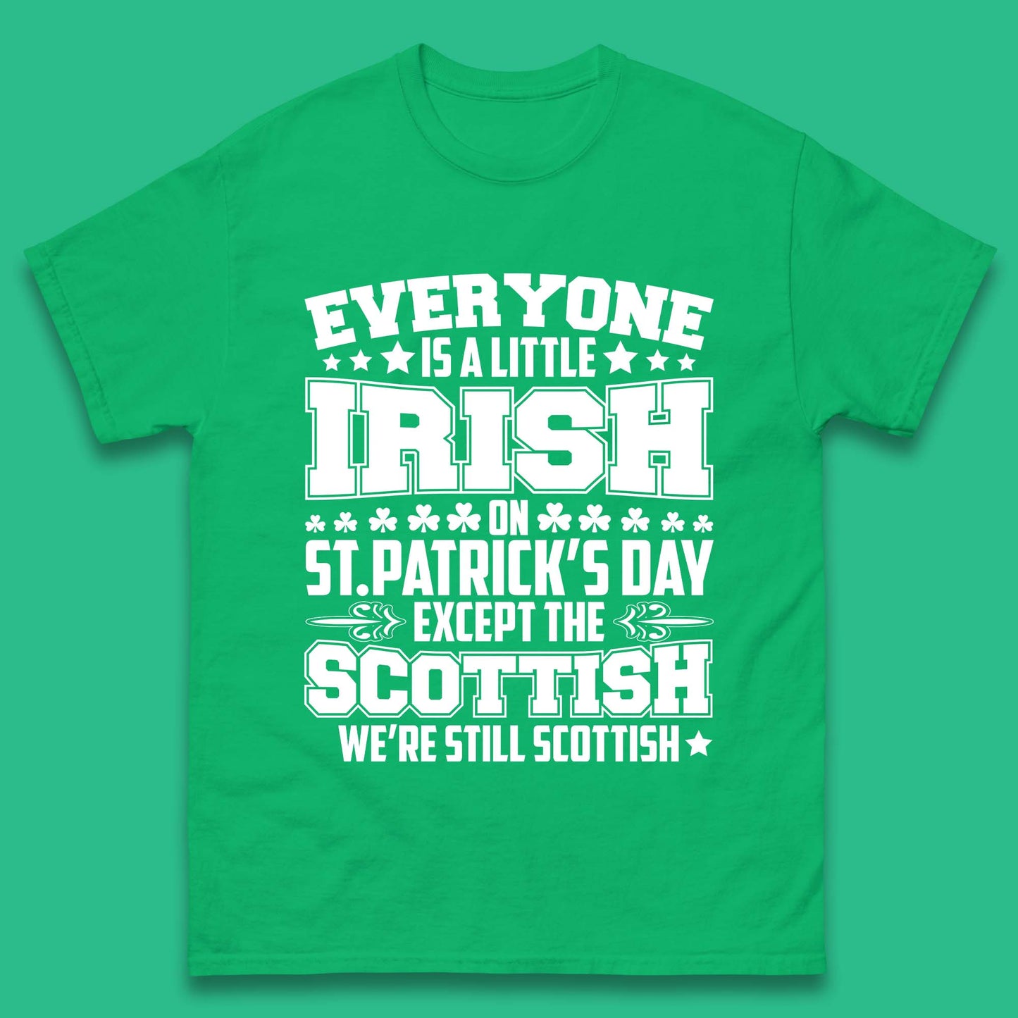 Scottish St Patrick's Day Mens T-Shirt
