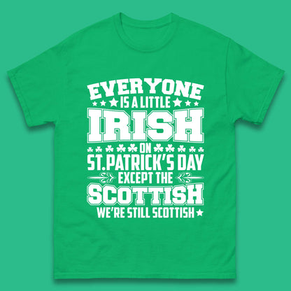 Scottish St Patrick's Day Mens T-Shirt