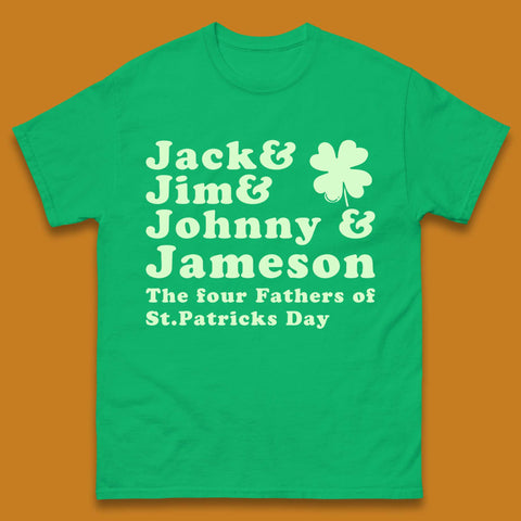 The Four Fathers of St. Patrick's Day Mens T-Shirt