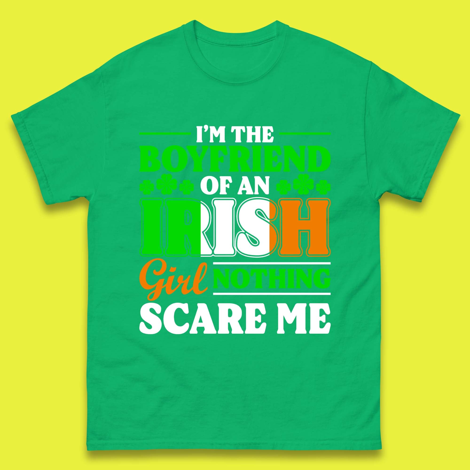 The Boyfriend Of An Irish Girl Mens T-Shirt